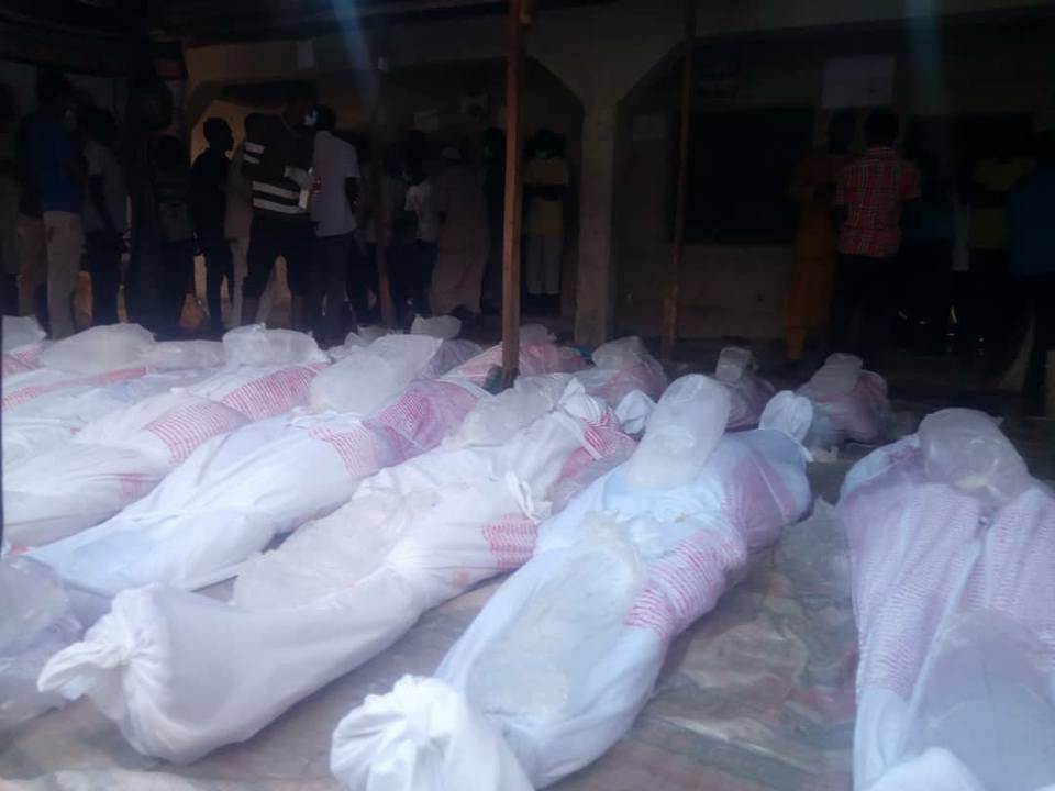 bodies of poeple killed by army on 29 oct