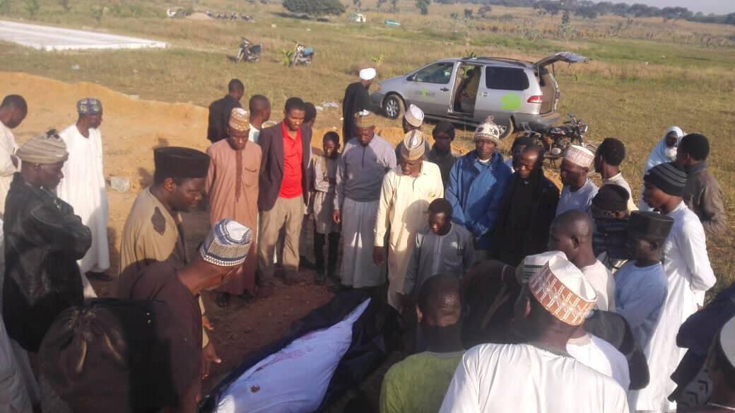 funeral of mansur yahaya killed by army on 29 oct