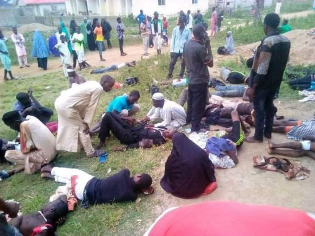 army injured and killed scores in abuja on mon 29 oct 2018