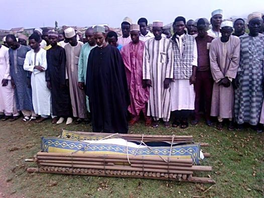 funeral of funtua martyr by Mallam kabir