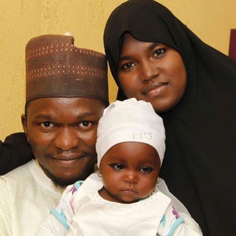buhari jega, wife and daughter