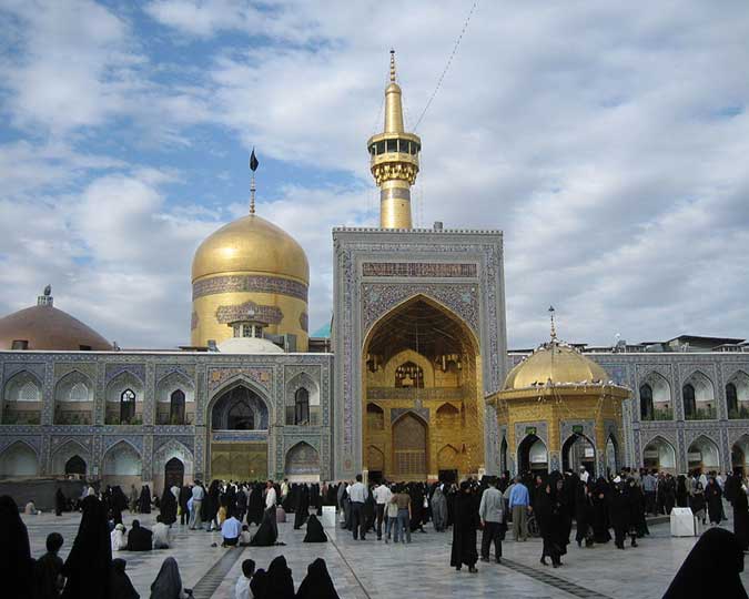 The shrine of the eighth Imam of Ahl-bait – Imam ‘Ali al-Rida (’a) in Mashhad 
