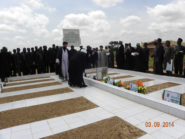 soldiers desecrate shuhada graves