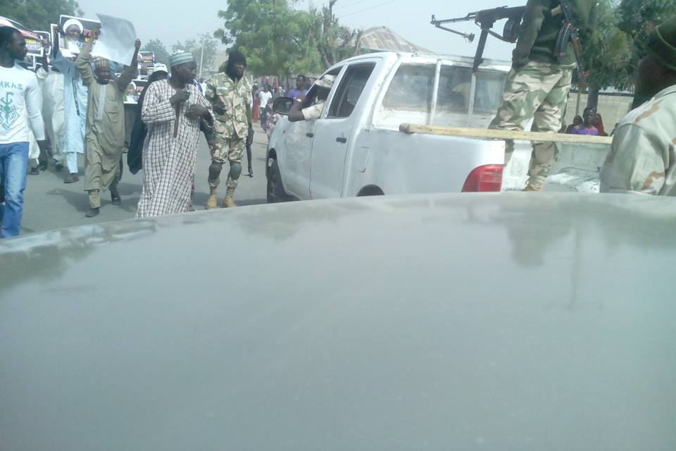 soldiers arrest 2 people in Nguru