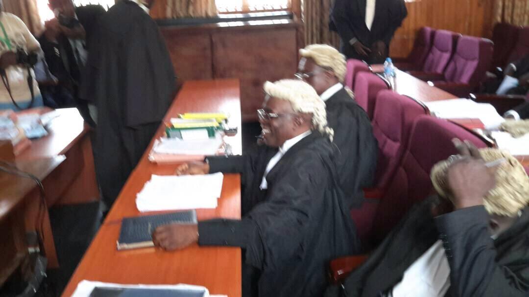 femi falana during court sitting in kaduna, june 15